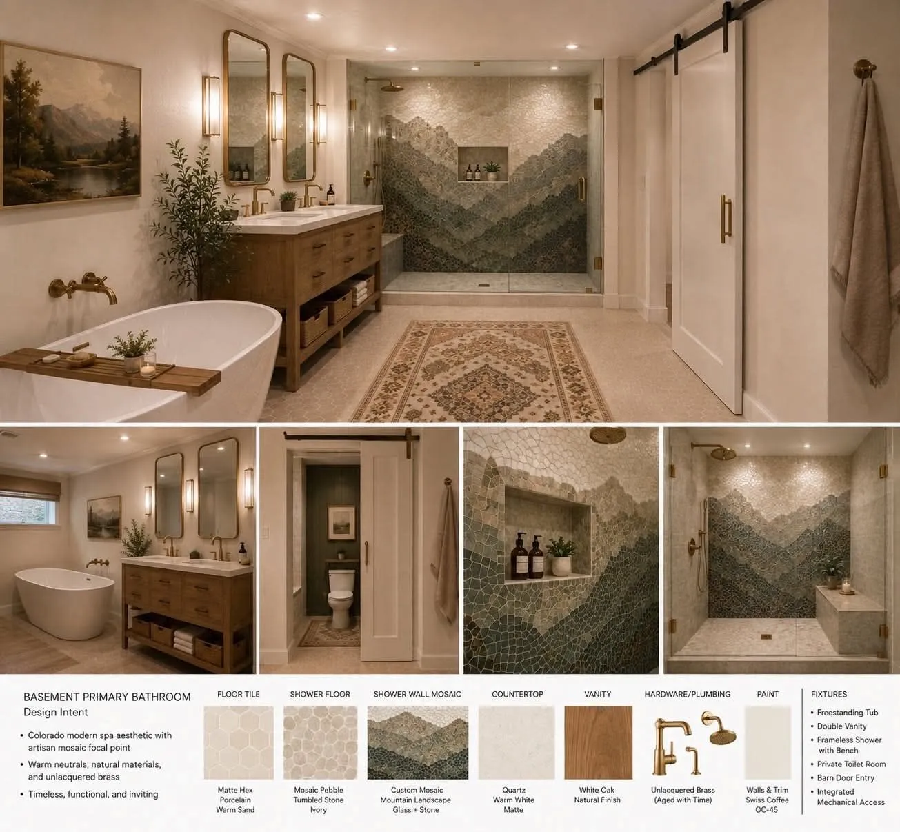 Granite Mountain Peak primary bath
